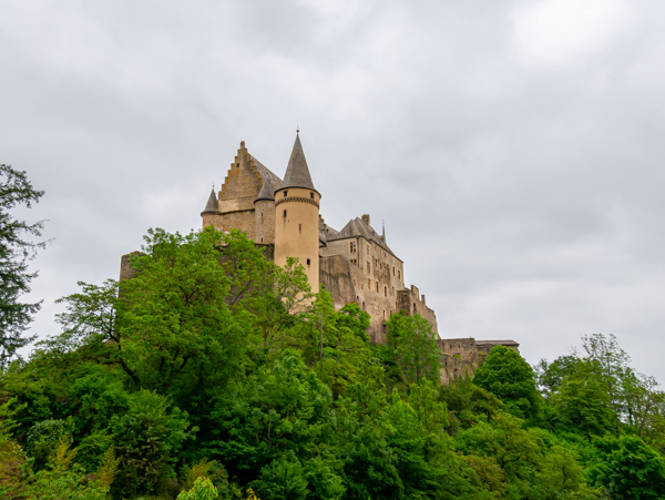 Kasteel Vianden, Luxemburg Kasteel Vianden, Luxemburg