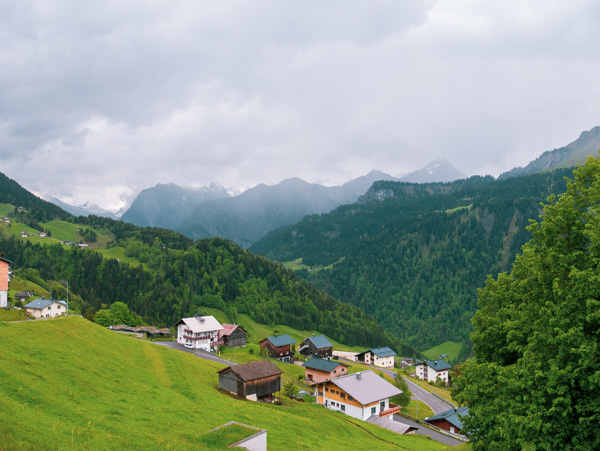 Hahntennjoch Passstraße, Tirol, Oostenrijk Hahntennjoch Passstraße, Tirol, Oostenrijk