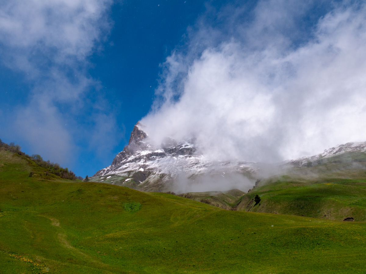 Hahntennjoch Passstraße, Tirol, Oostenrijk Hahntennjoch Passstraße, Tirol, Oostenrijk