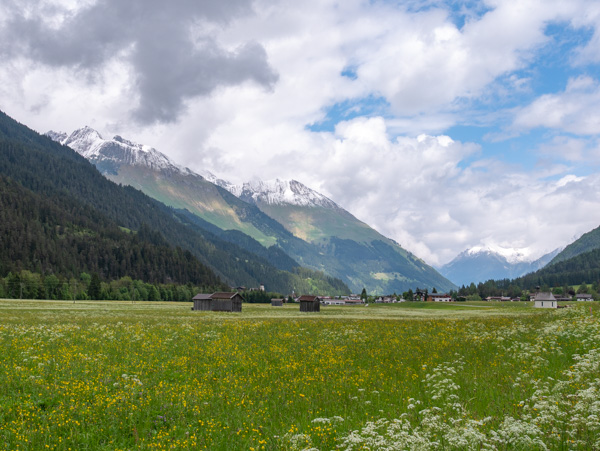 Hahntennjoch Passstraße, Tirol, Oostenrijk Hahntennjoch Passstraße, Tirol, Oostenrijk