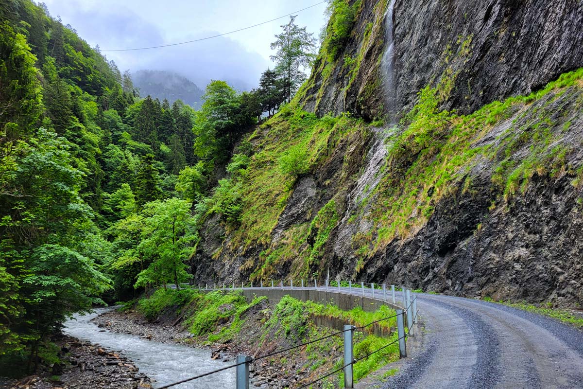 Taminaschlucht, Bad Ragaz, Zwitserland
